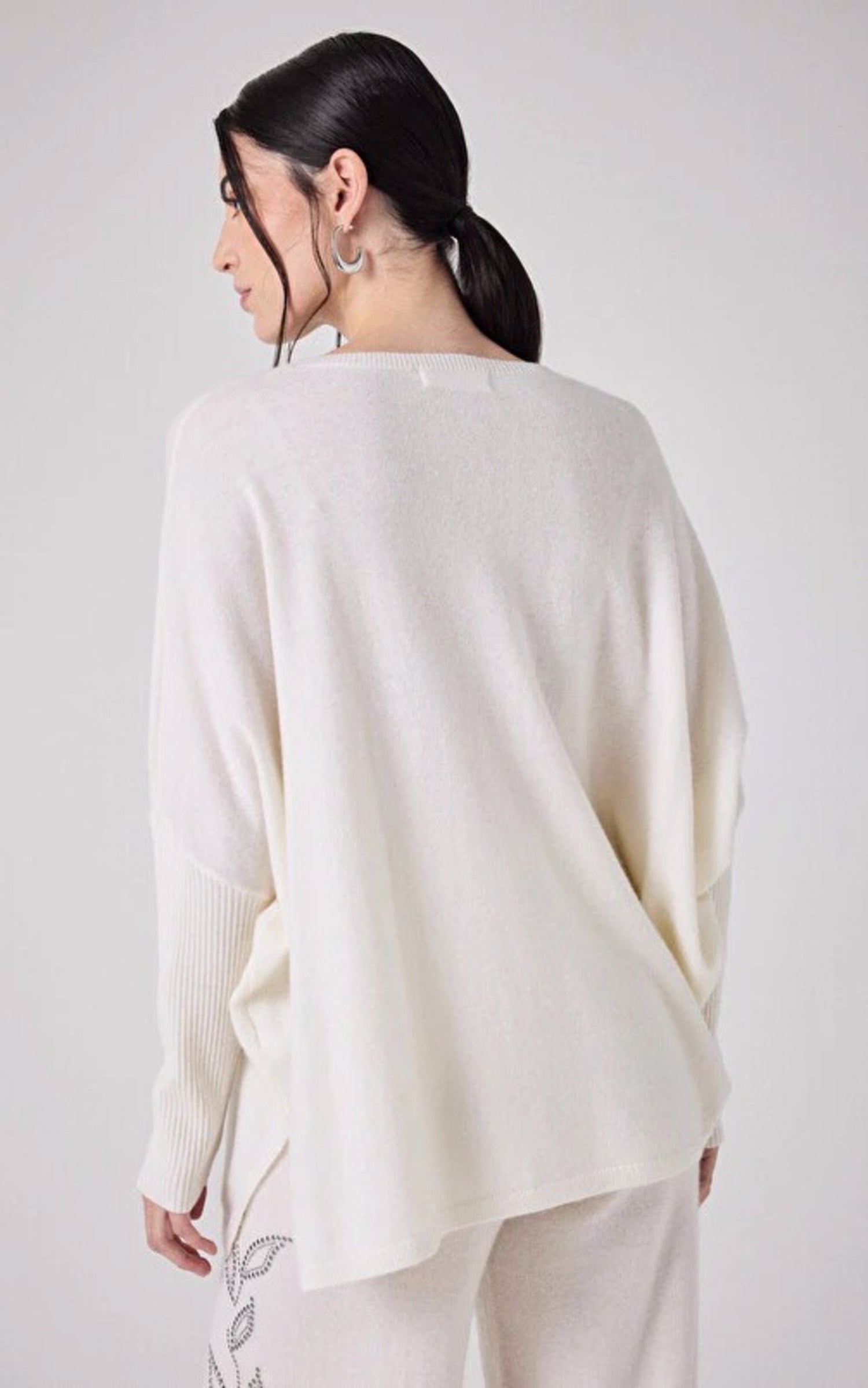 A &quot;ISADORA 4608306&quot; Blanc Notshy Poncho Femme back photo 4