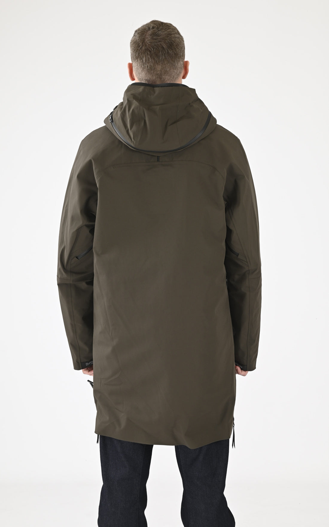 A &quot;PLANCK QM481&quot; Kaki Krakatau 3/4 Parka Homme opened photo