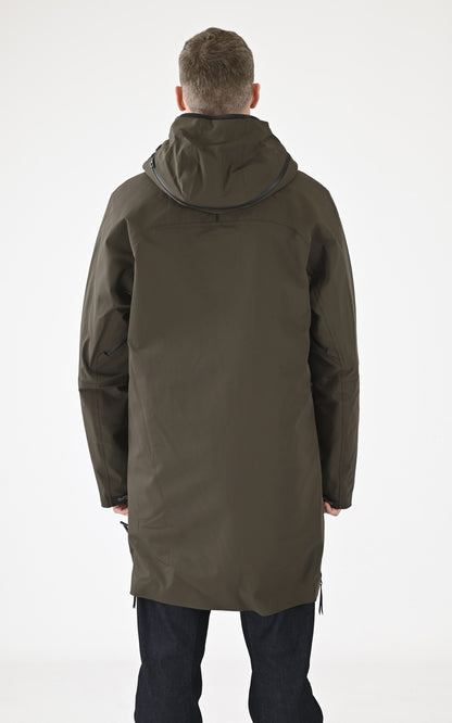 A &quot;PLANCK QM481&quot; Kaki Krakatau 3/4 Parka Homme back photo