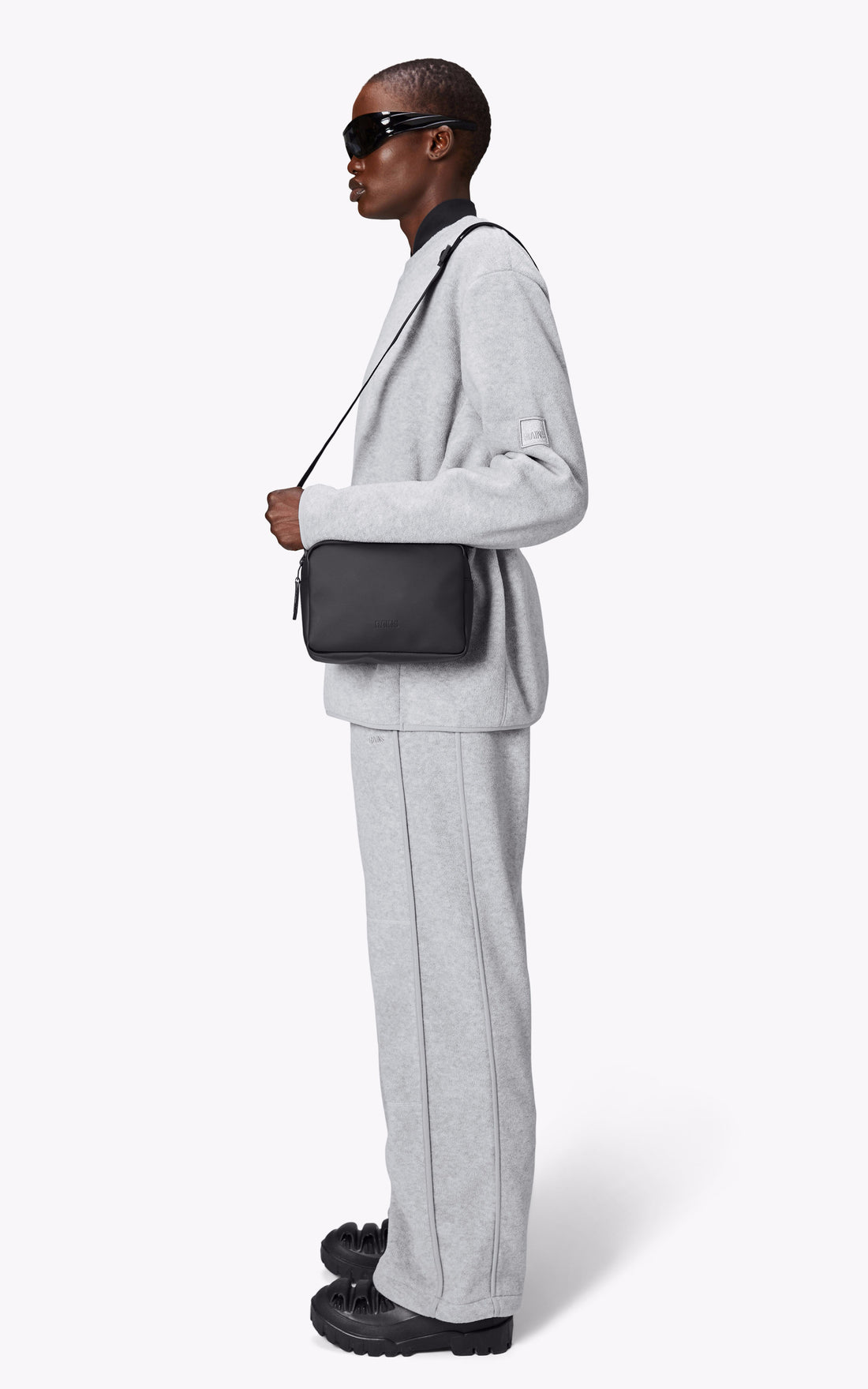 A &quot;14100 BOX BAG&quot; Noir Rains Sac Mixte interior photo