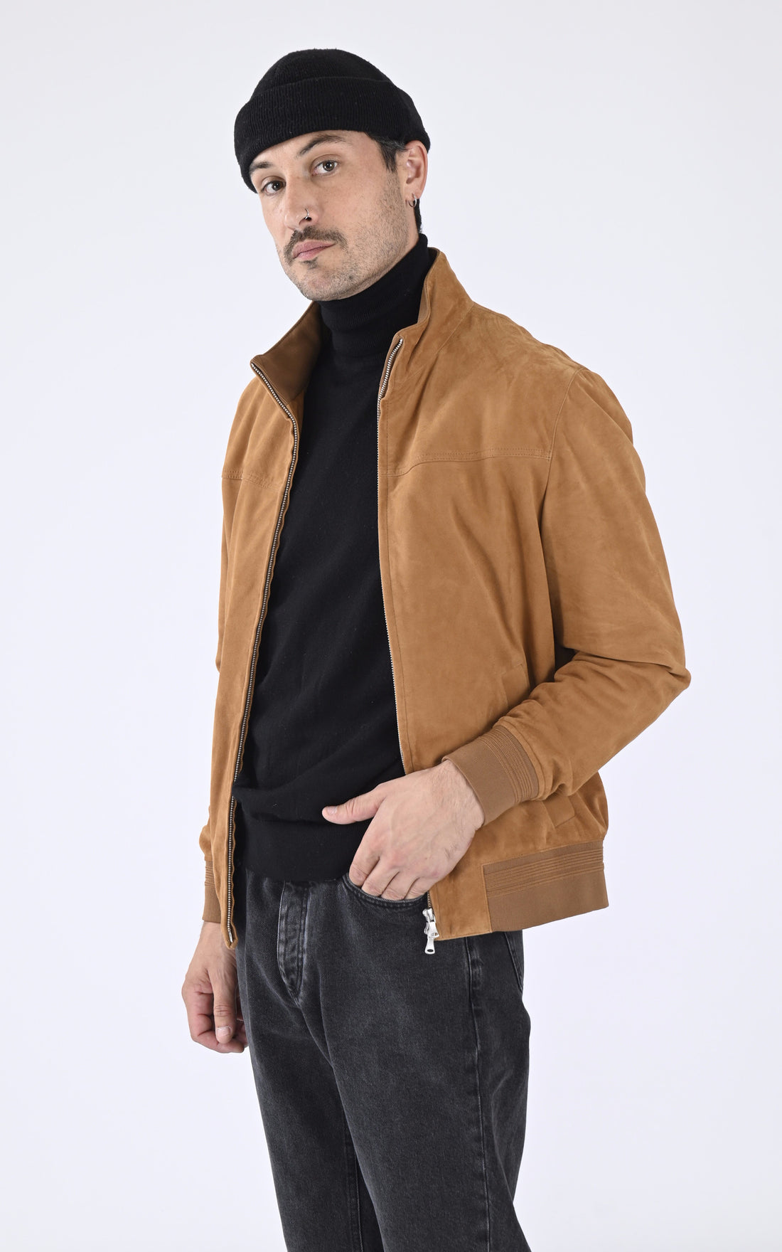 A &quot;JOEL 64750&quot; Noisette Oakwood Blouson Homme opened photo