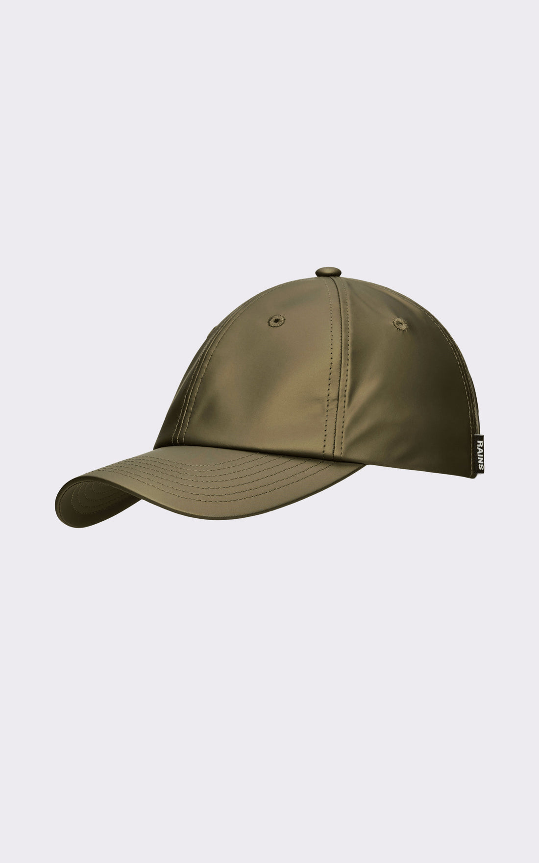 A &quot;13600 CASQUETTE&quot; Kaki Rains Casquette Mixte closed photo