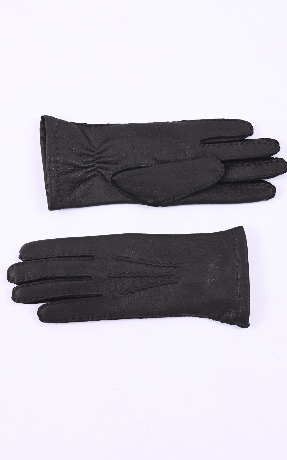 A &quot;10220 EMMA&quot; Noir Hestra Gants Femme closed photo