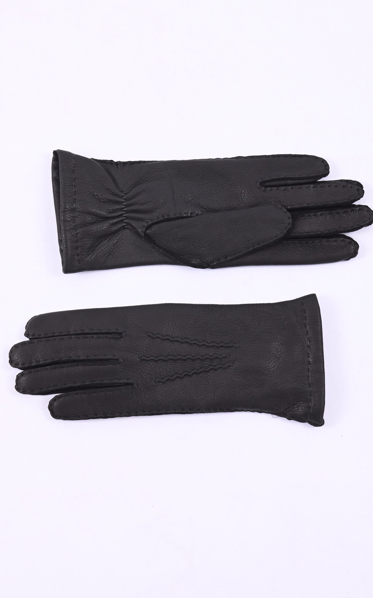 A &quot;10220 EMMA&quot; Noir Hestra Gants Femme closed photo