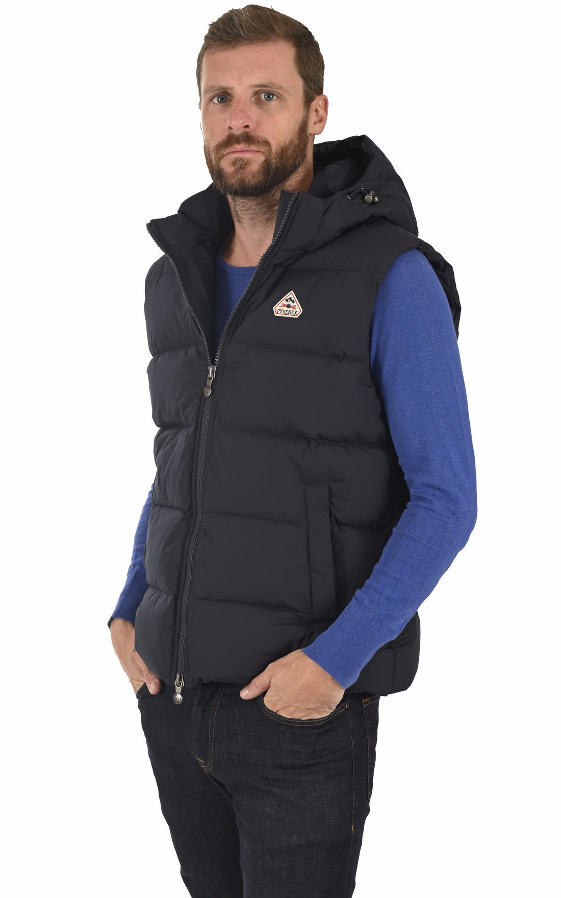 A &quot;SPOUTNIC VEST RIPSTOP&quot; Amiral Pyrenex gil_doudoune Homme opened photo