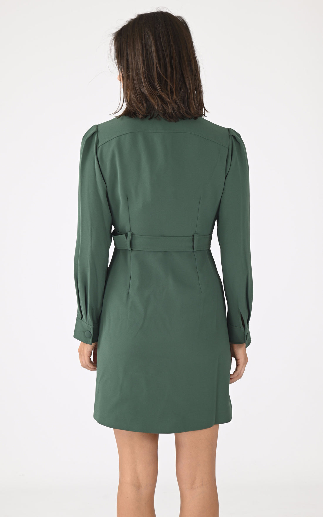 A &quot;ROYA&quot; Vert Tara Jarmon Robe Femme opened photo