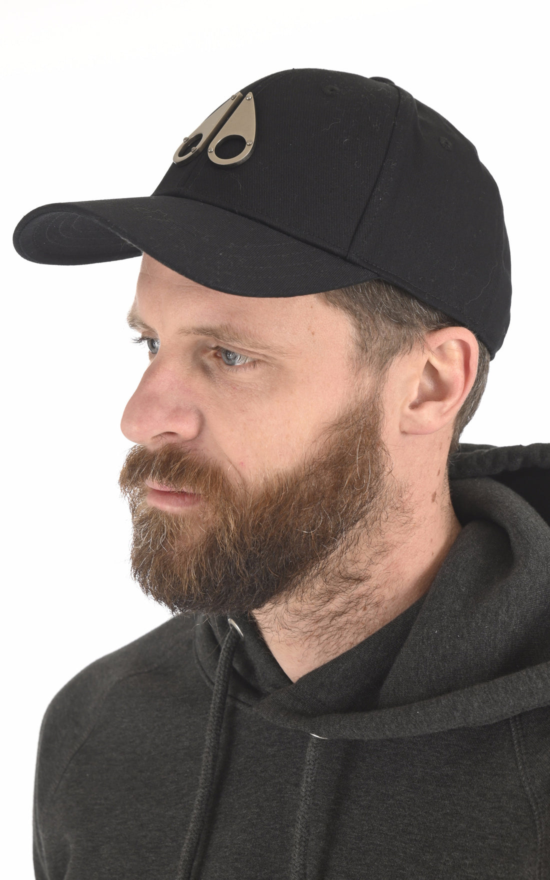 A &quot;LOGO ICON M31MA534&quot; Noir Moose Knuckles Casquette Mixte opened photo