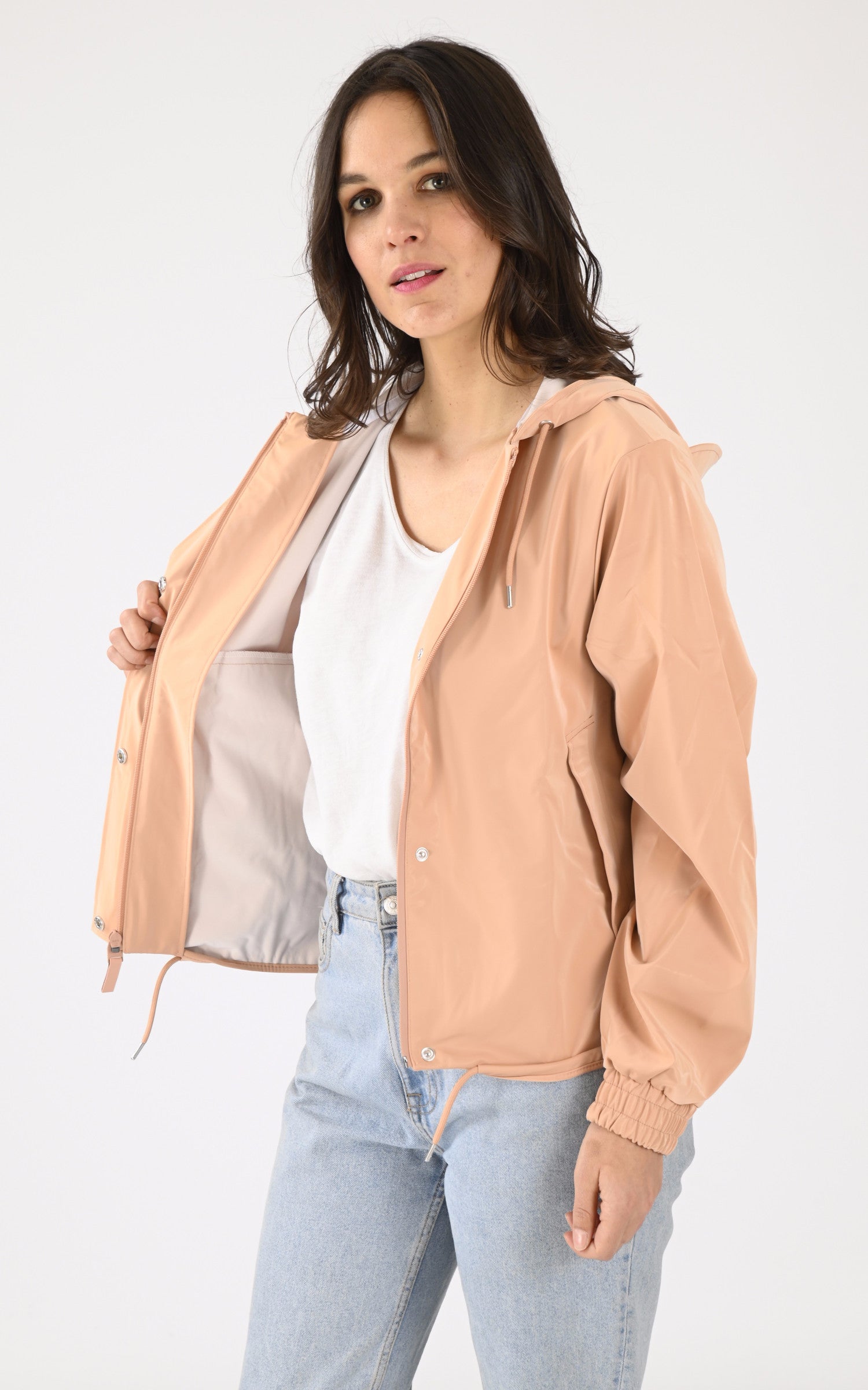 A &quot;18040 STRING W JACKET&quot; Rose Rains Blouson Femme interior photo
