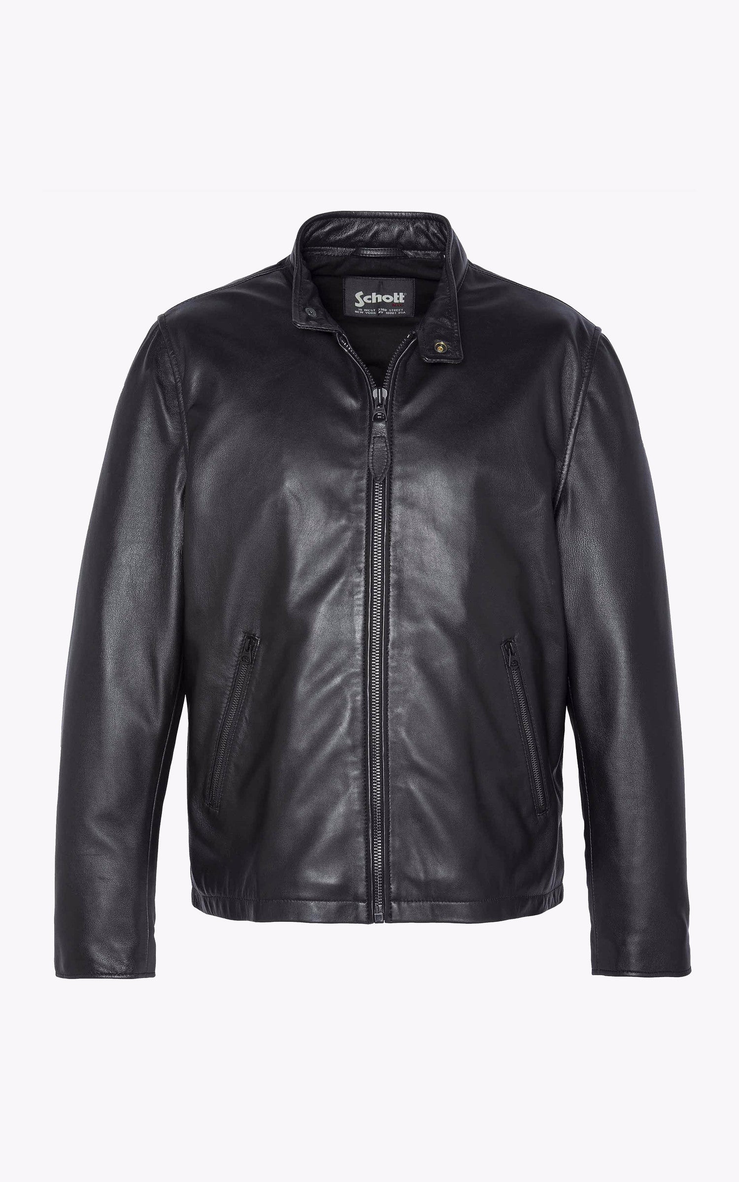 A &quot;LC BIKER&quot; Noir Schott Blouson Homme details photo