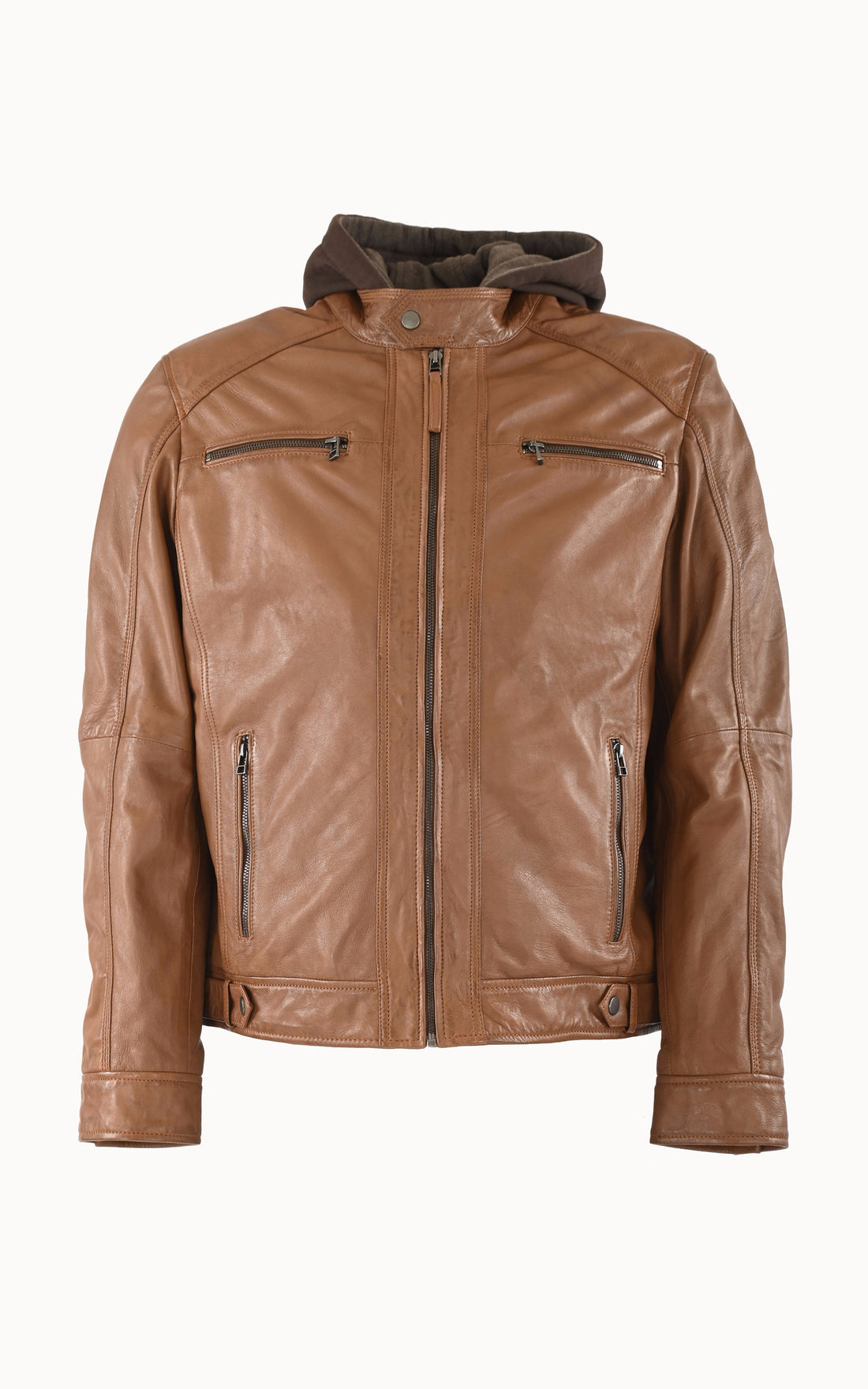 A &quot;ERIKO CAP GT&quot; Marron Serge Pariente Blouson Homme opened photo