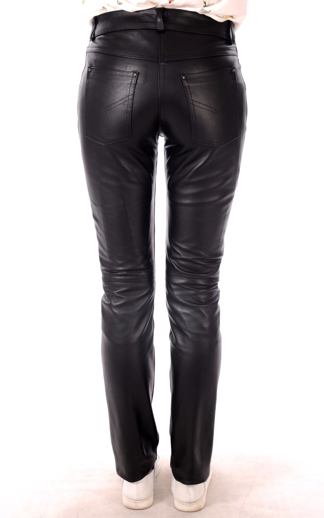 A &quot;501 F SLIM FF&quot; Noir La Canadienne Pantalon Femme closed photo