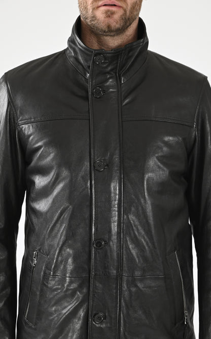 A &quot;MOOSE 102872&quot; Noir Daytona 73 3/4 Homme details photo