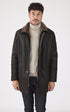 A "GUILLAUME" Marron La Canadienne 3/4 Homme opened photo