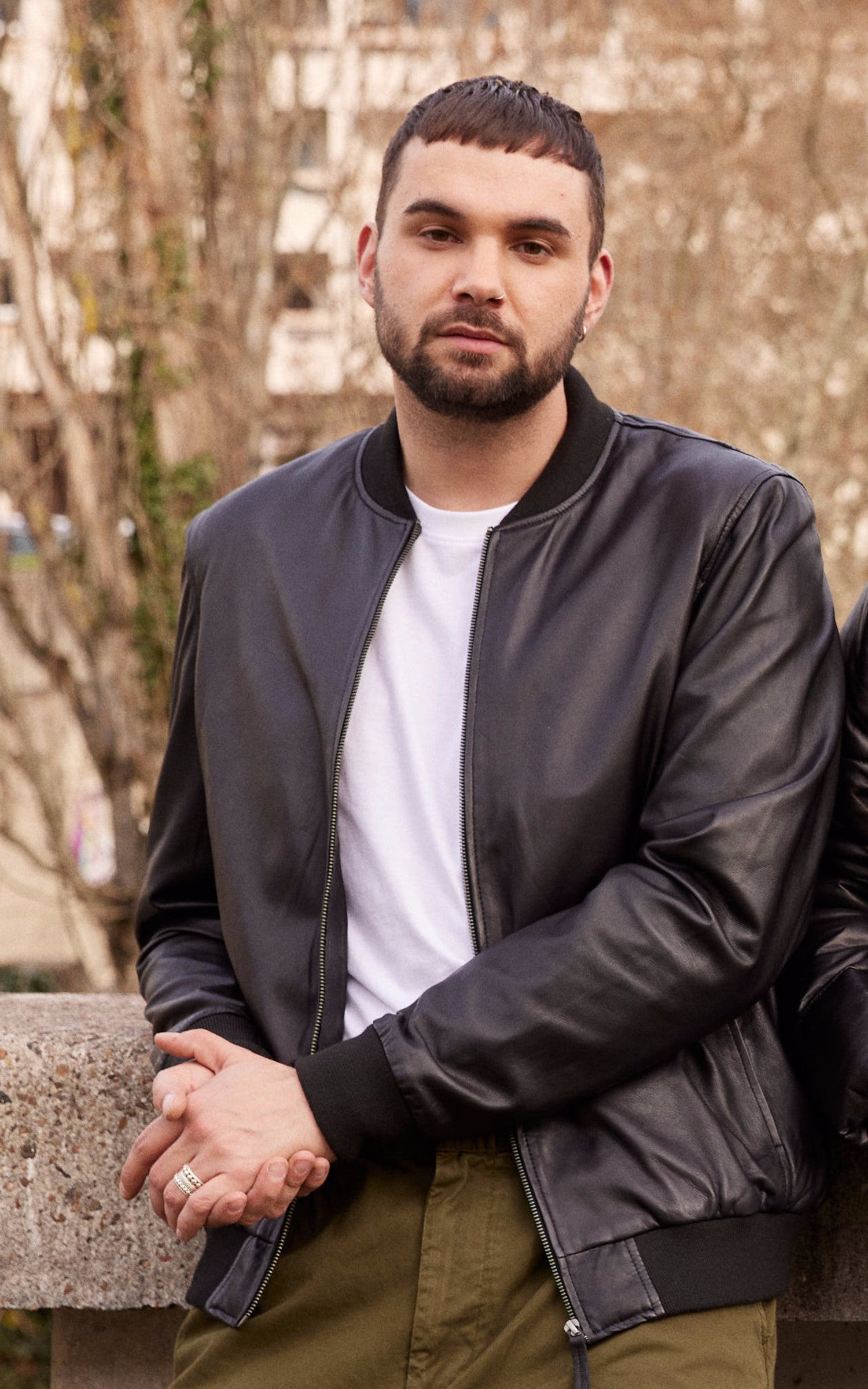A &quot;BEN-2&quot; Noir La Canadienne Blouson Homme details photo 5