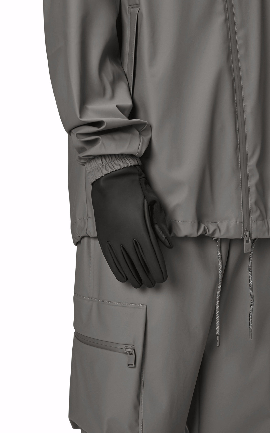 A &quot;16720 GLOVES W1T1&quot; Noir Rains Gants Mixte opened photo