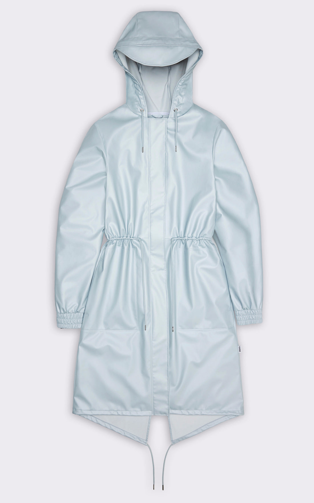 A &quot;18550 STRING PARKA&quot; Bleu Rains 7/8 Femme opened photo