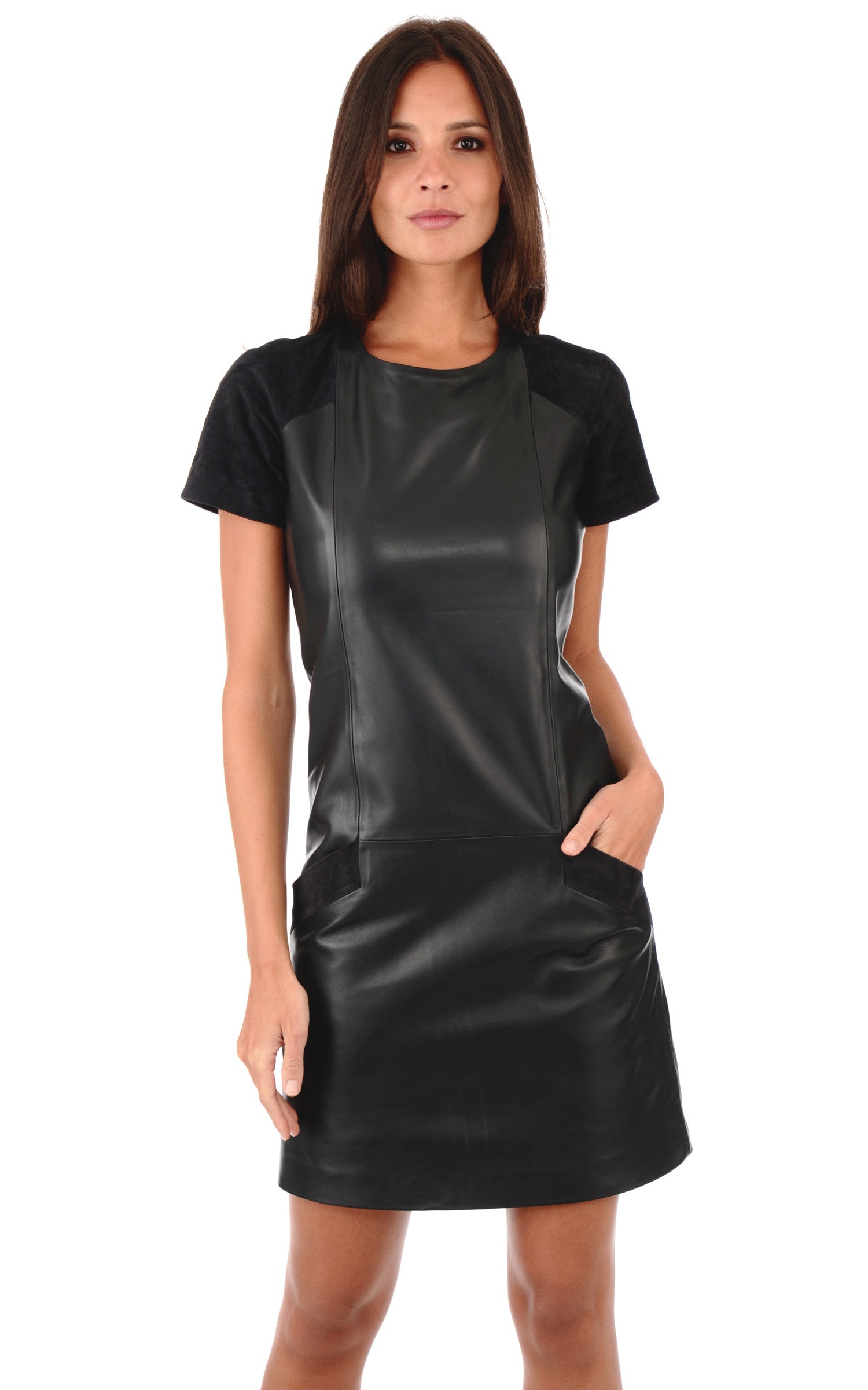 A &quot;BRIDGET BI FF&quot; Marine La Canadienne Robe Femme closed photo 1