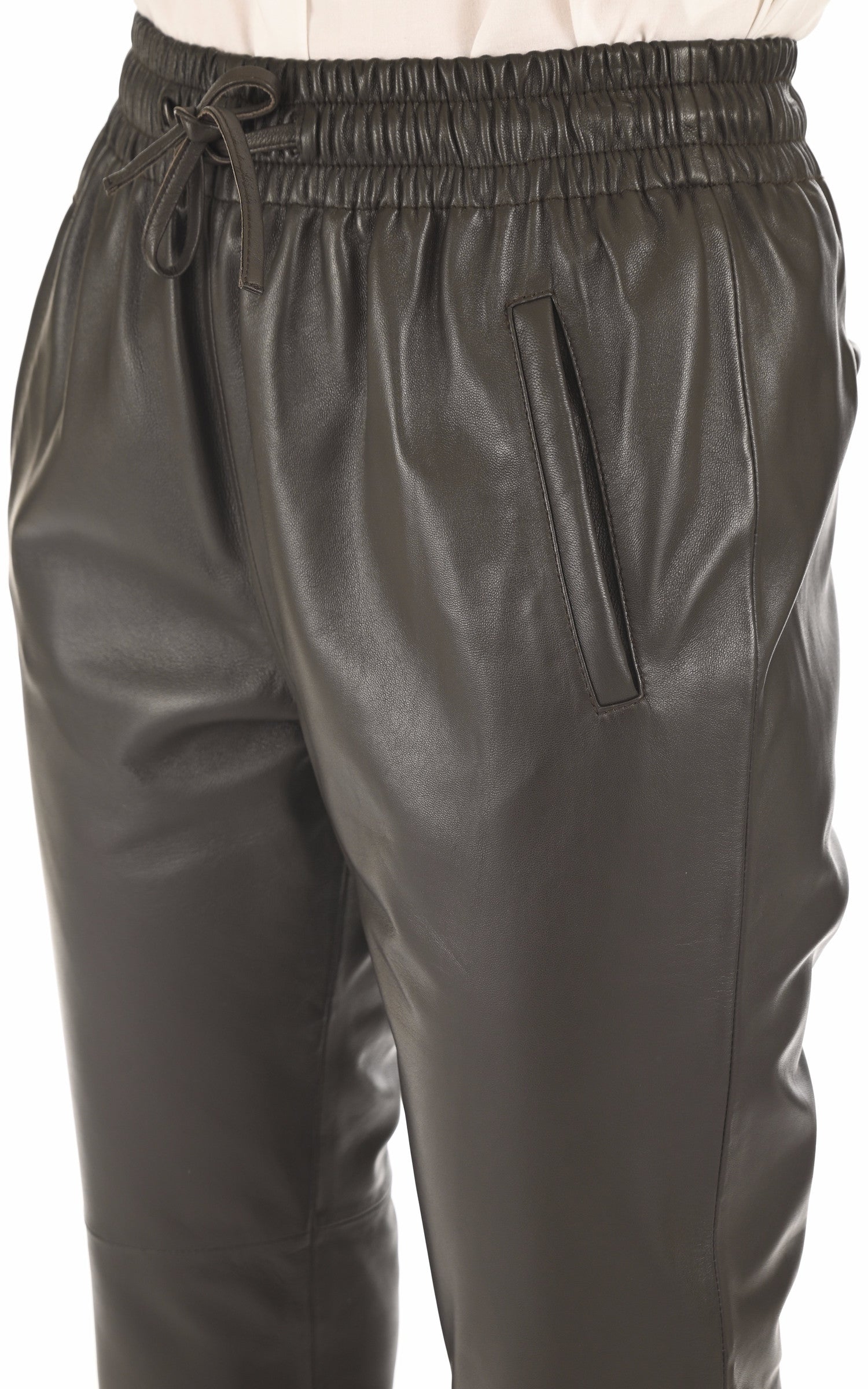 A &quot;GIFT 63641&quot; Marron Foncé Oakwood Pantalon Femme details photo
