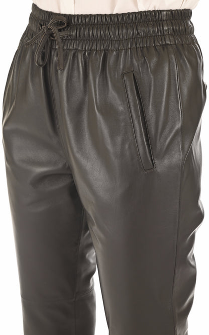 A &quot;GIFT 63641&quot; Marron Foncé Oakwood Pantalon Femme details photo