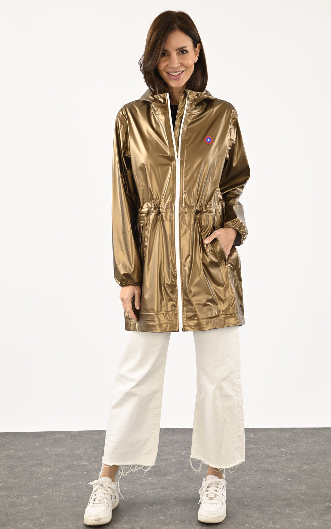 A &quot;VERSAILLES 20302&quot; Gold Flotte Veste Femme closed photo