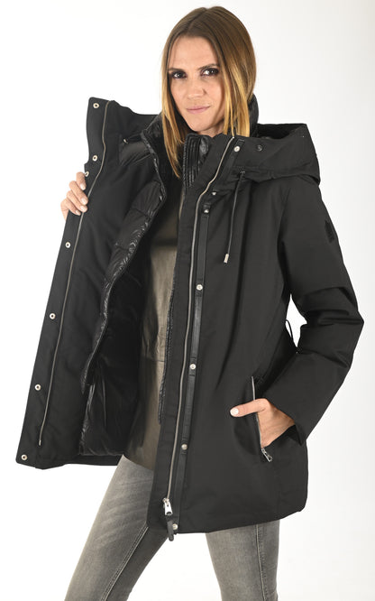 A &quot;JENI-F&quot; Noir Mackage Ves Doudoune Femme interior photo