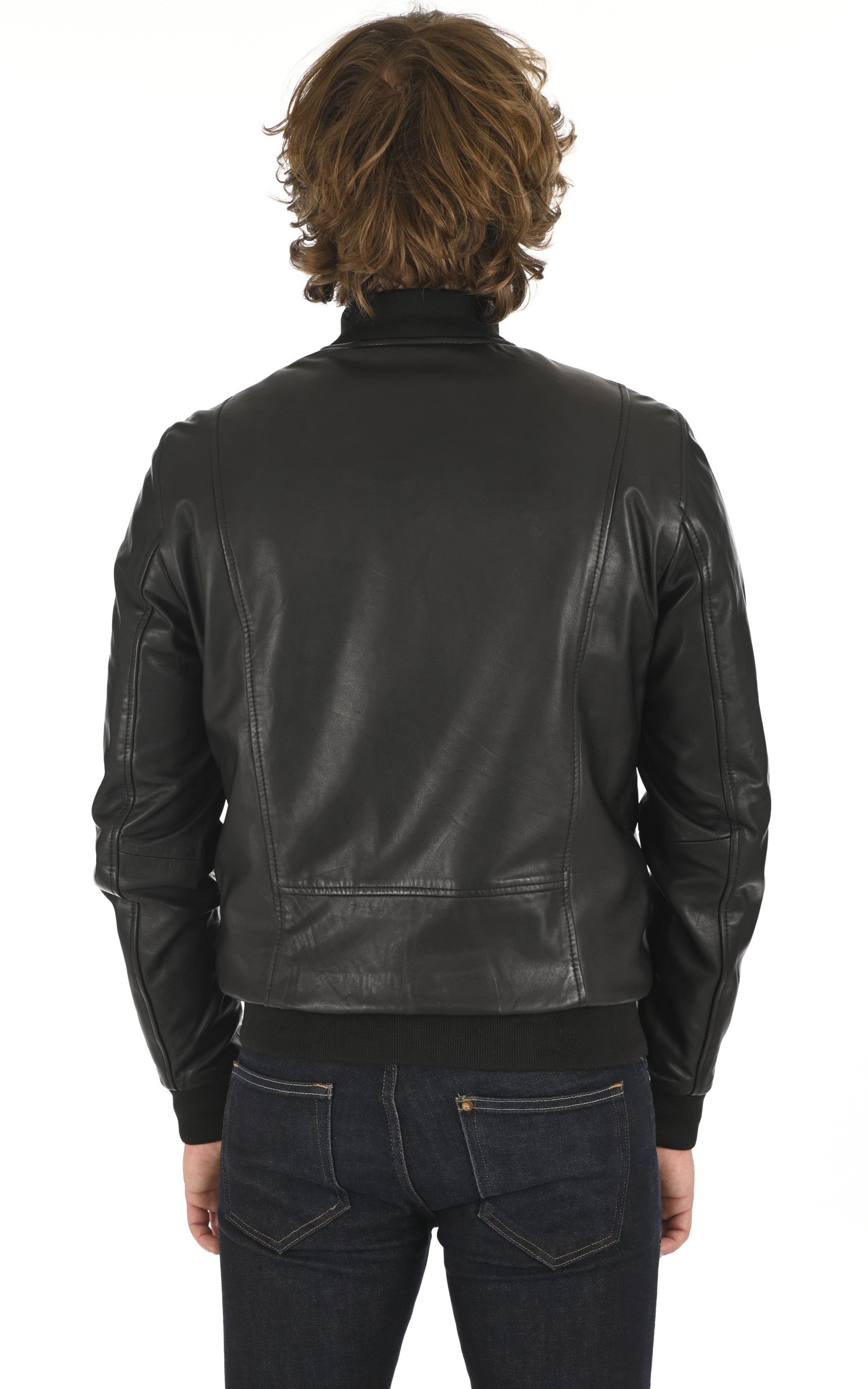 A &quot;BEN-2&quot; Noir La Canadienne Blouson Homme back photo 4