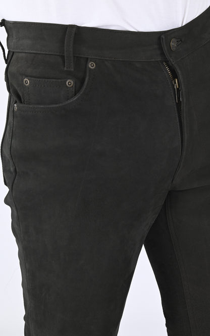 A &quot;LAURIN&quot; Marron Foncé Maddox Pantalon Homme details photo