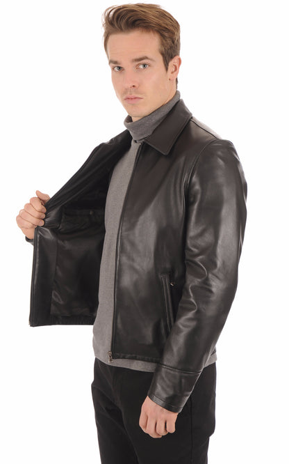 A &quot;PHIL&quot; Noir La Canadienne Blouson Homme interior photo
