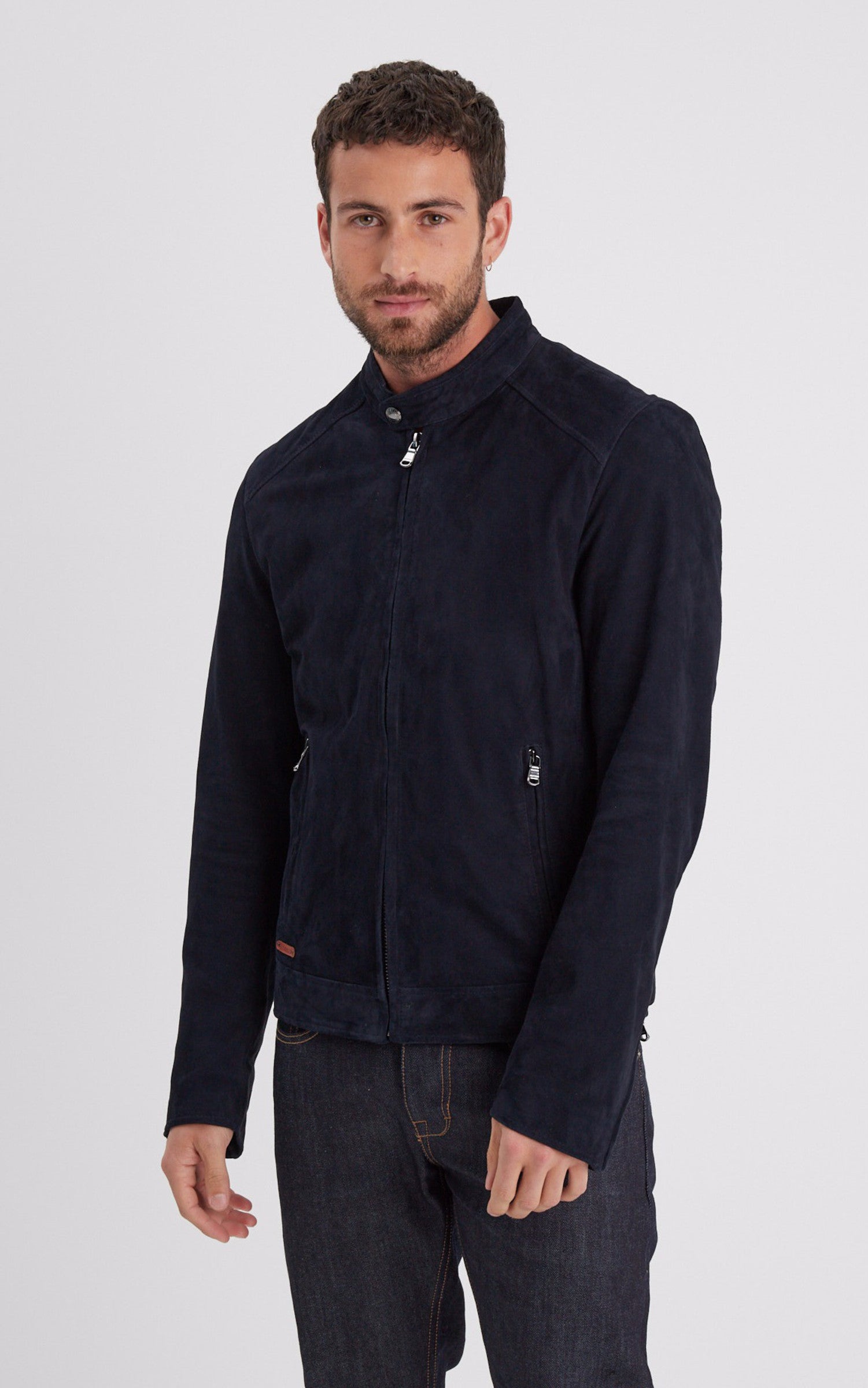 A &quot;DELF 102569&quot; Navy Daytona 73 Blouson Homme opened photo