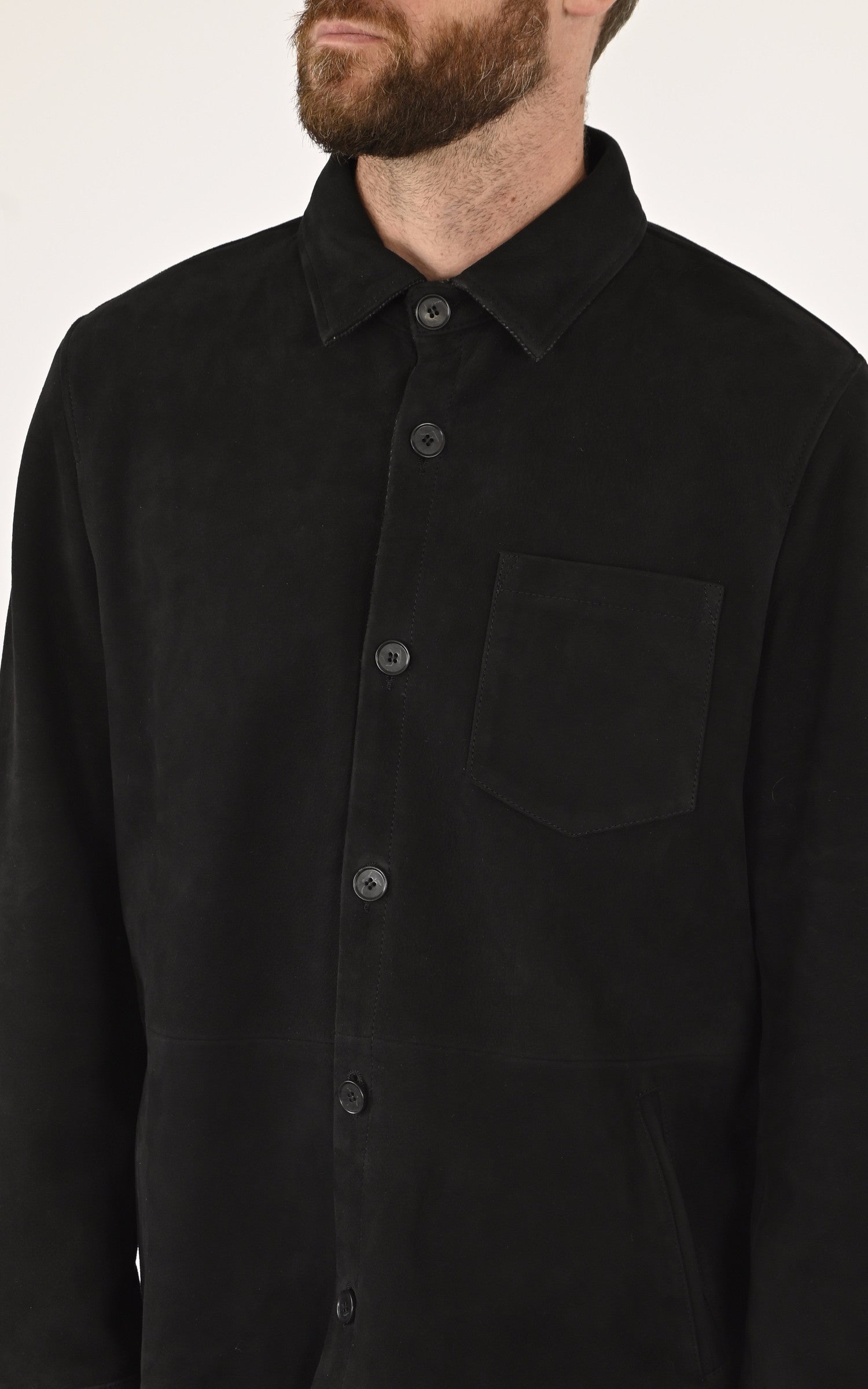 A &quot;4870&quot; Noir La Canadienne Veste Homme details photo 5