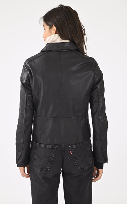 A &quot;LESLIE 64843&quot; Noir Oakwood Blazer Femme back photo