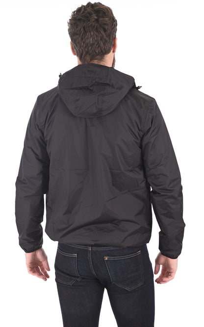 A &quot;CLAUDE WARM K00BEI0&quot; Noir K-Way 3/4 Mixte back photo