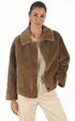 A "HELENE 63748" Cognac Oakwood Blouson Femme opened photo