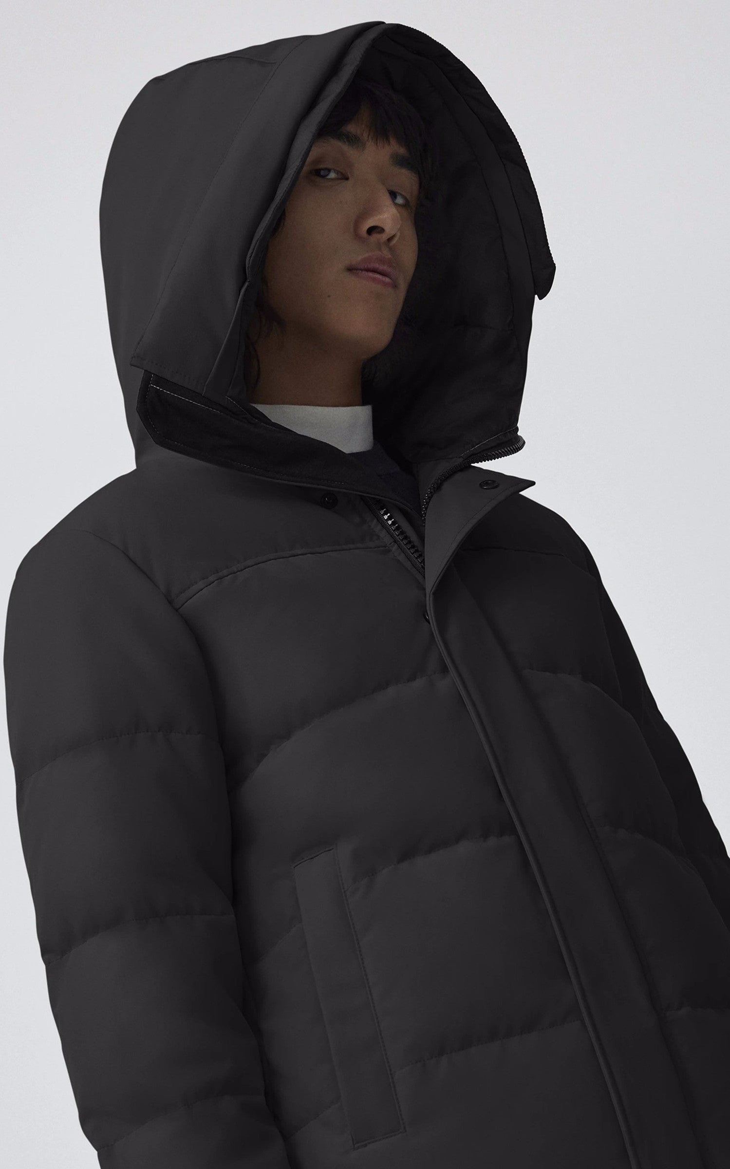 A &quot;MAC MILLAN 2080M&quot; Noir Canada Goose 3/4 Doudoune Homme bonus photo 6