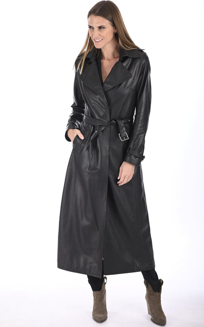 A &quot;ENZO 130&quot; Noir La Canadienne Manteau Femme closed photo