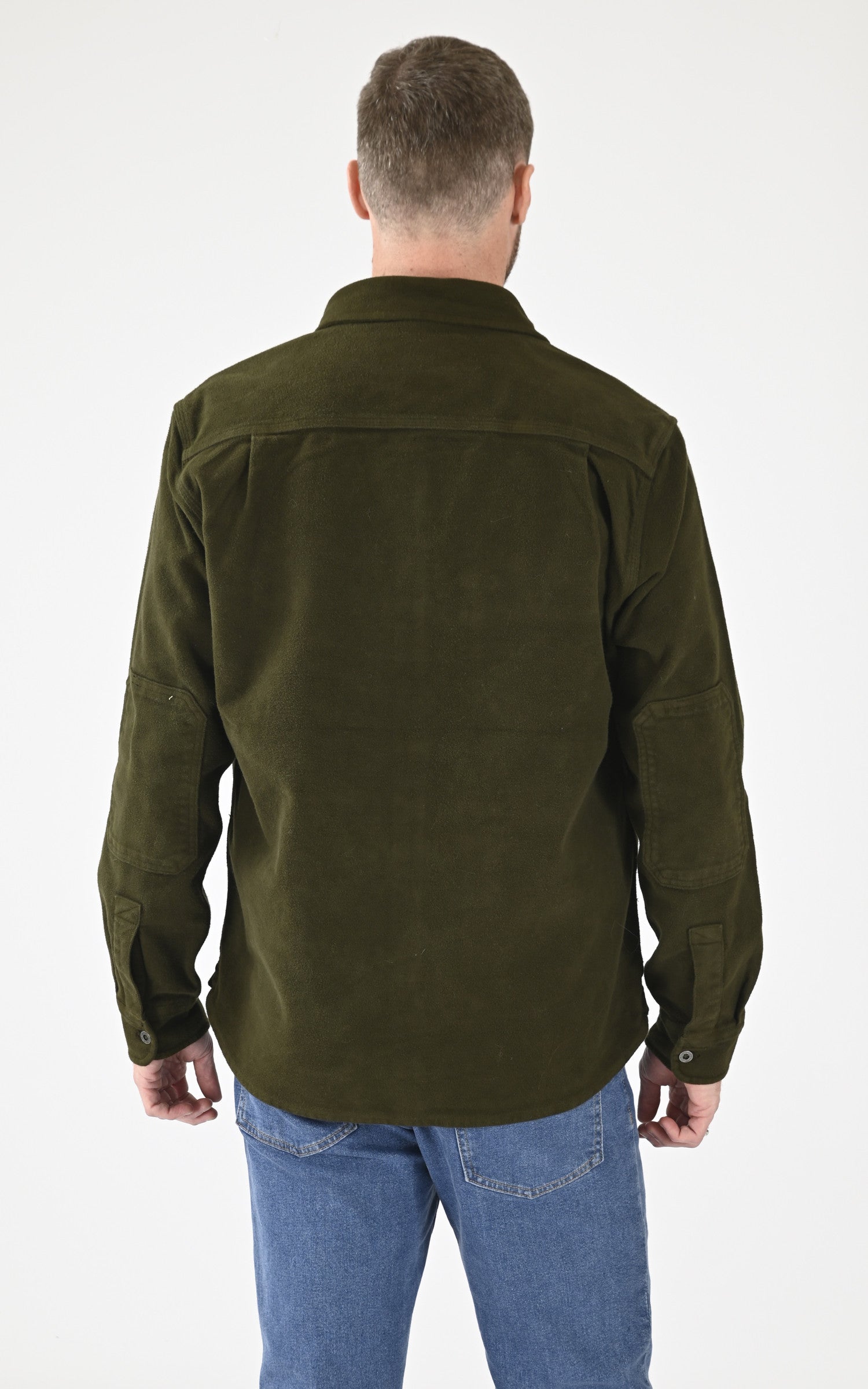 A &quot;MASON 103648&quot; Vert Iron&amp;Resin Chemise Homme back photo 4