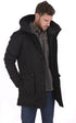 A "TRAVIS" Noir Nobis 3/4 Doudoune Homme opened photo