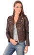 A "LCW1601D" Marron Schott Perfecto Femme opened photo