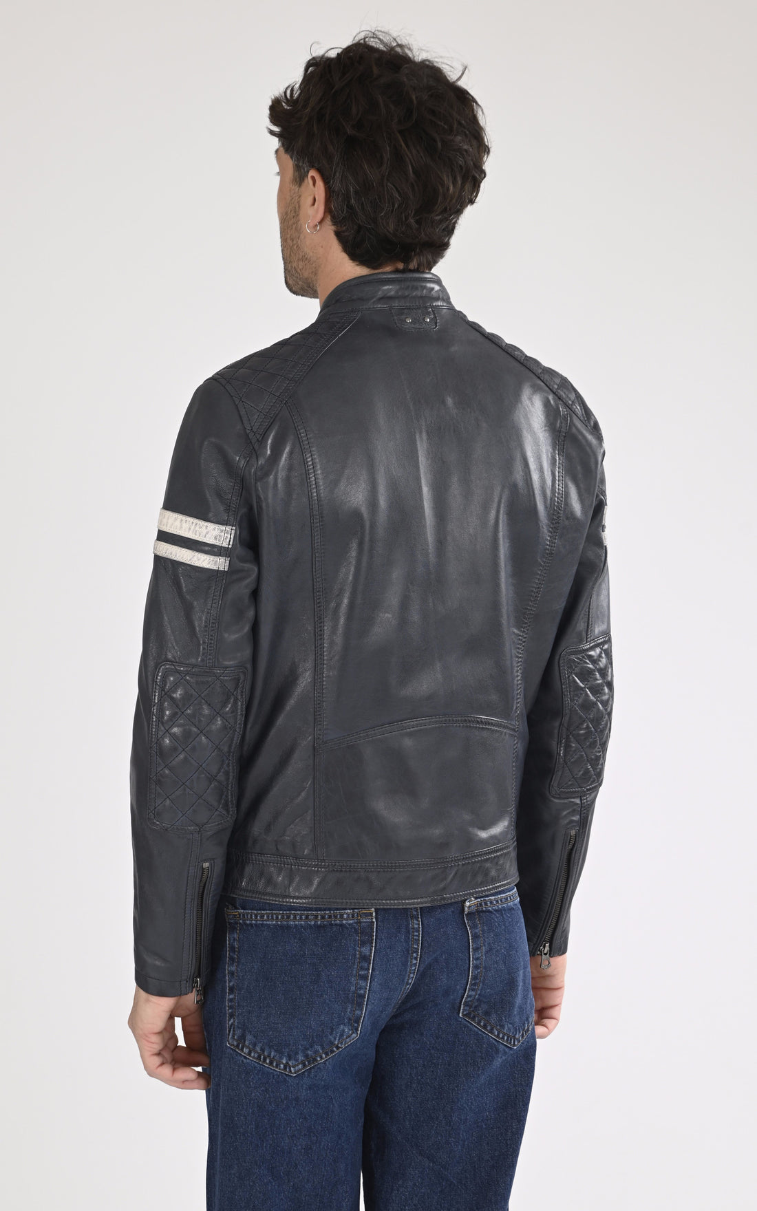 A &quot;SPENCER 104153&quot; Bleu Daytona 73 Blouson Homme opened photo