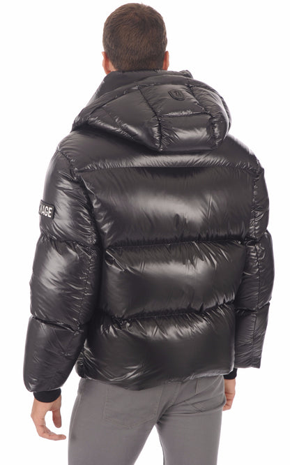 A &quot;KENT-Z&quot; Noir Mackage Bl Doudoune Homme back photo