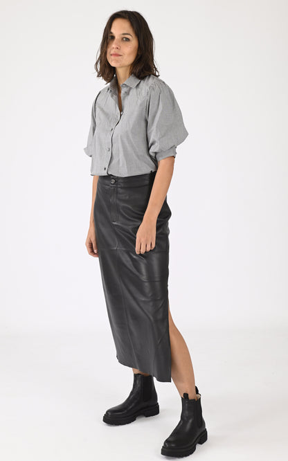 A &quot;MENTOLA 64915&quot; Noir Oakwood Jupe Femme closed photo