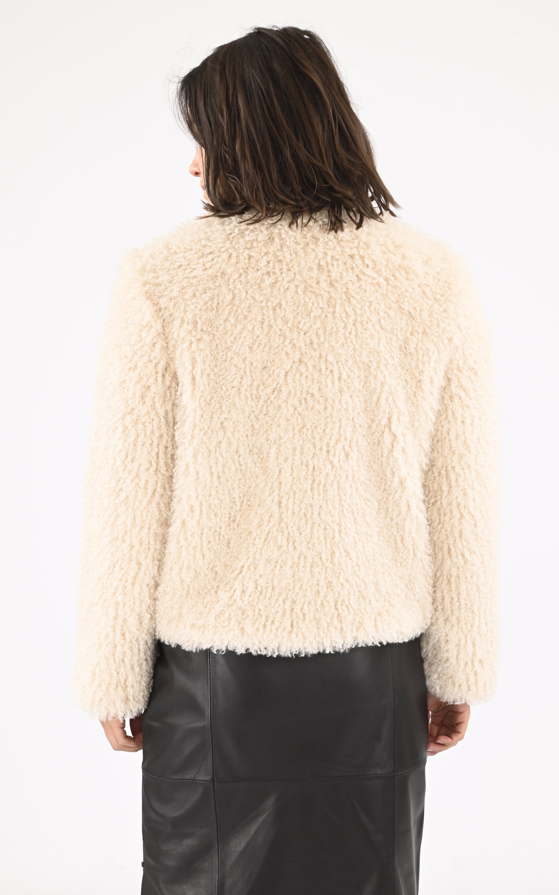 A &quot;AUDIO 64869&quot; Ecru Oakwood Veste Femme closed photo