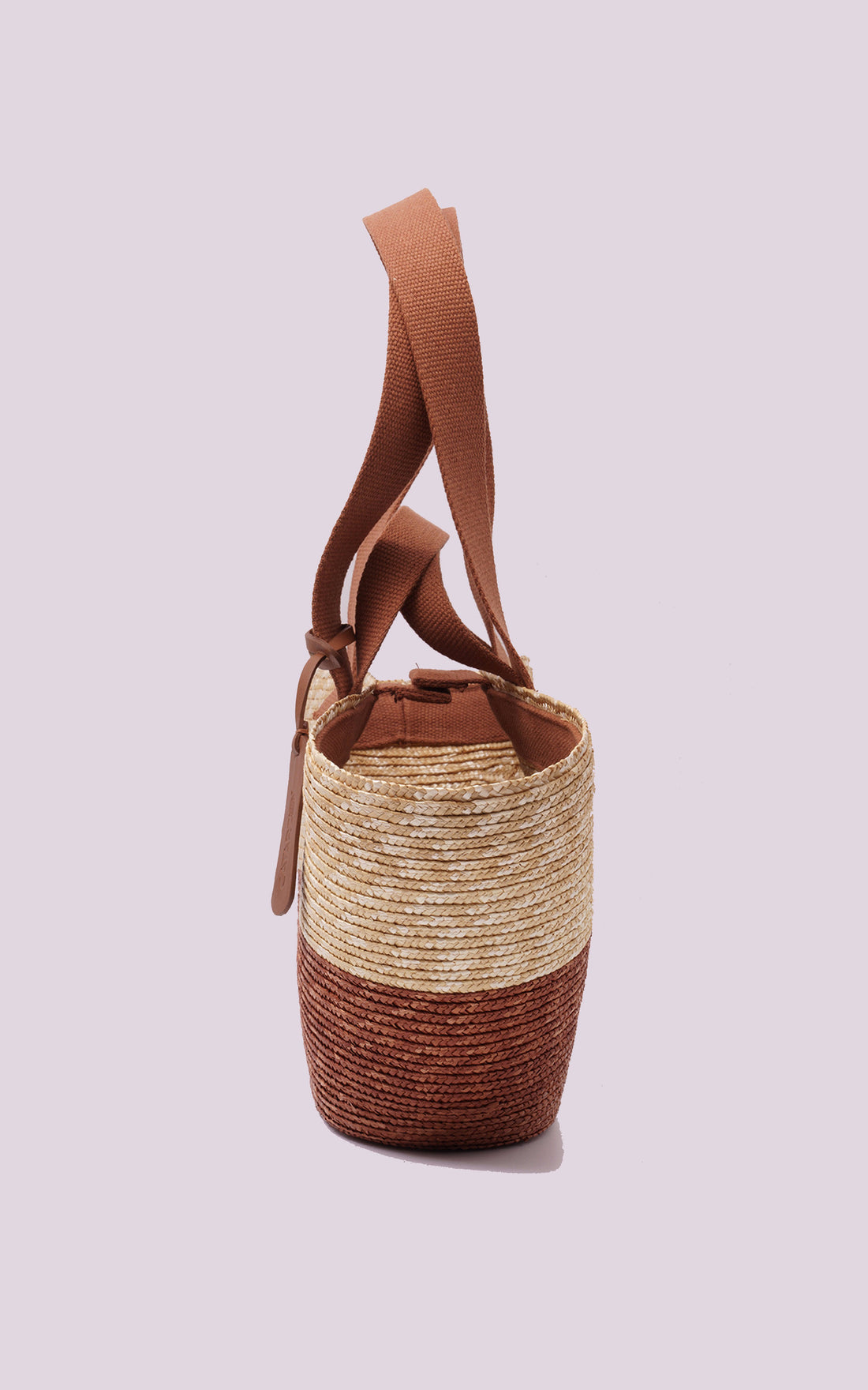 A &quot;BERRY P24CAT70&quot; Marron Catarzi 1910 Sac Femme closed photo