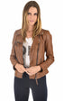 A "CLIPS 6 64095" Cognac Oakwood Perfecto Femme opened photo