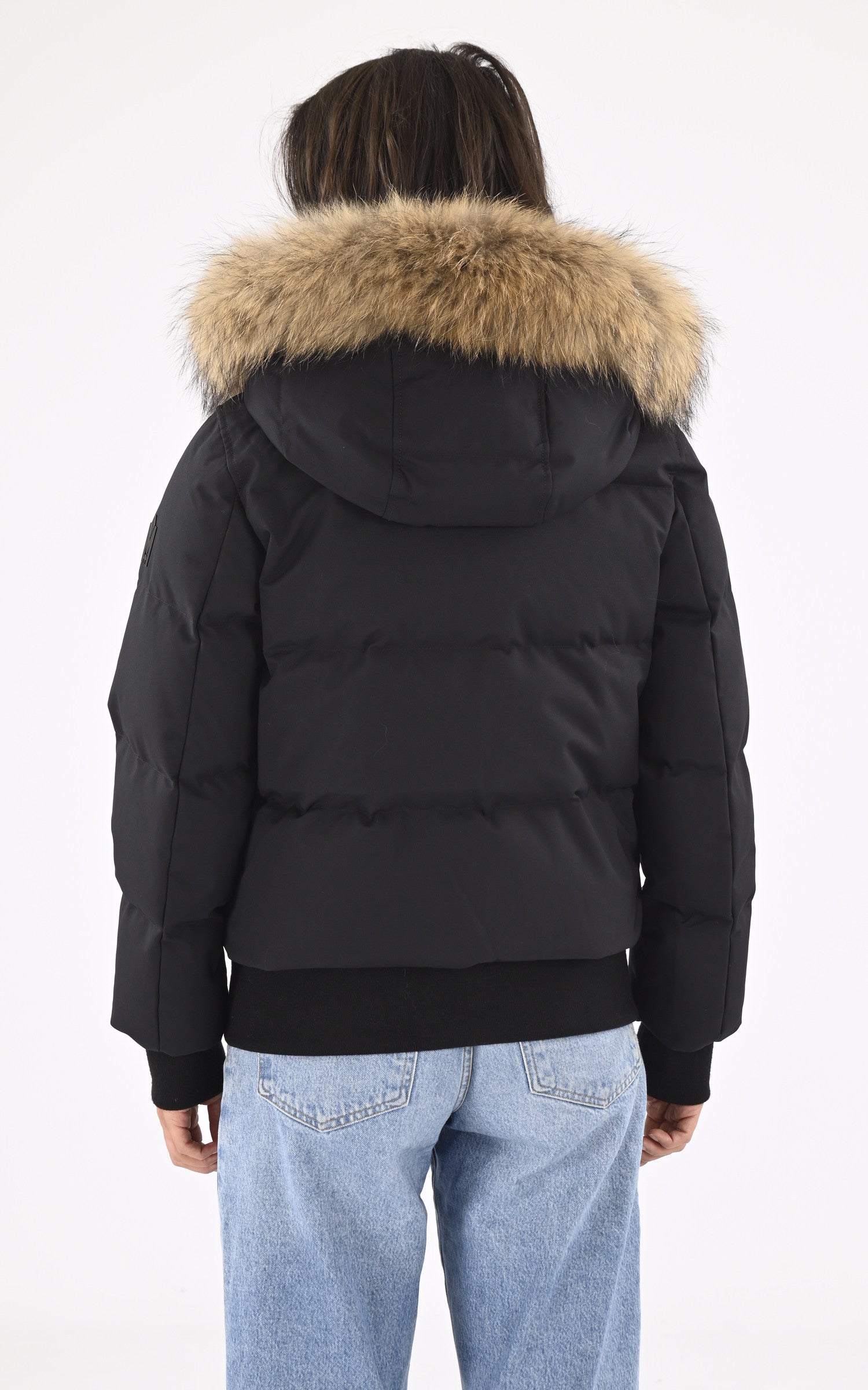 A &quot;NEFI-FZ&quot; Noir Mackage Bl Doudoune Femme back photo