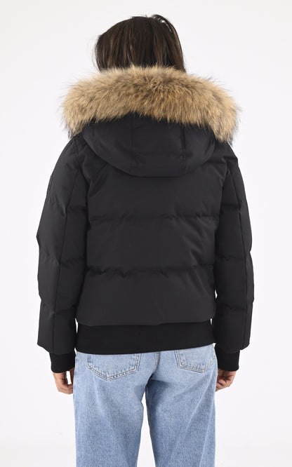 A &quot;NEFI-FZ&quot; Noir Mackage Bl Doudoune Femme back photo