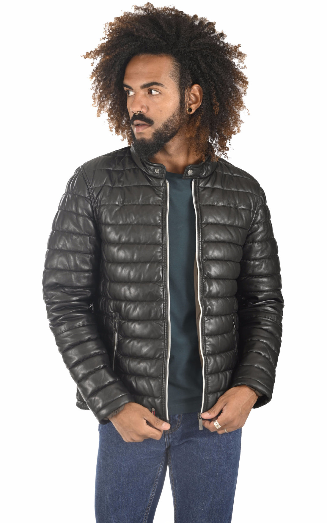 A &quot;JULIEN&quot; Noir Oakwood Bl Doudoune Homme closed photo