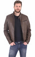 A "IORA HOOD" Mocca Serge Pariente Blouson Homme opened photo