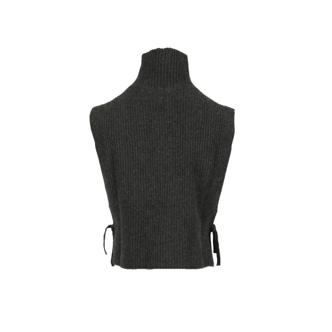 Col en cachemire Mimosa anthracite