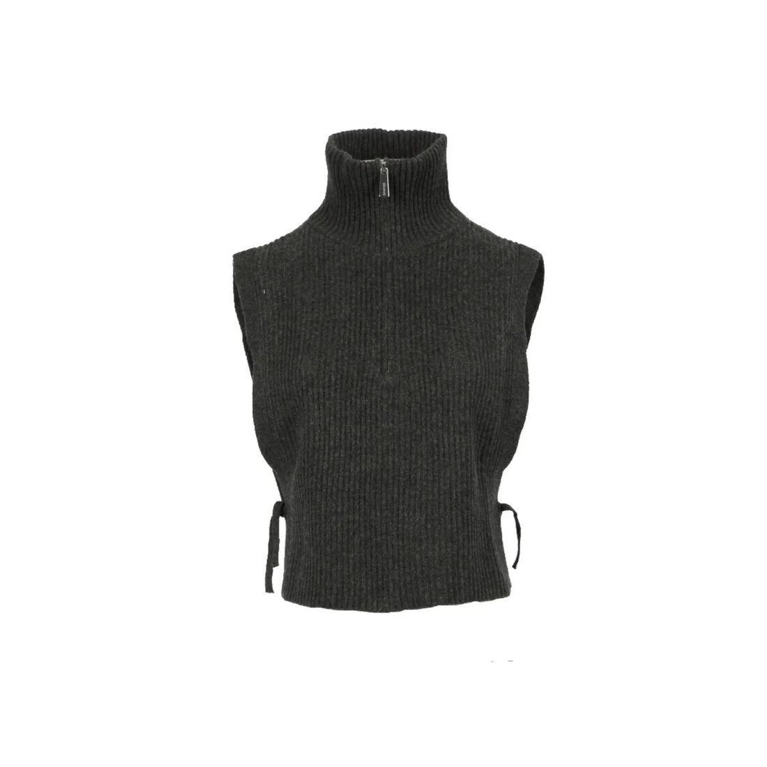 Col en cachemire Mimosa anthracite